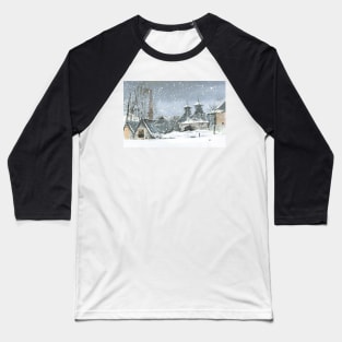 Strathisla Distillery (snow) Baseball T-Shirt